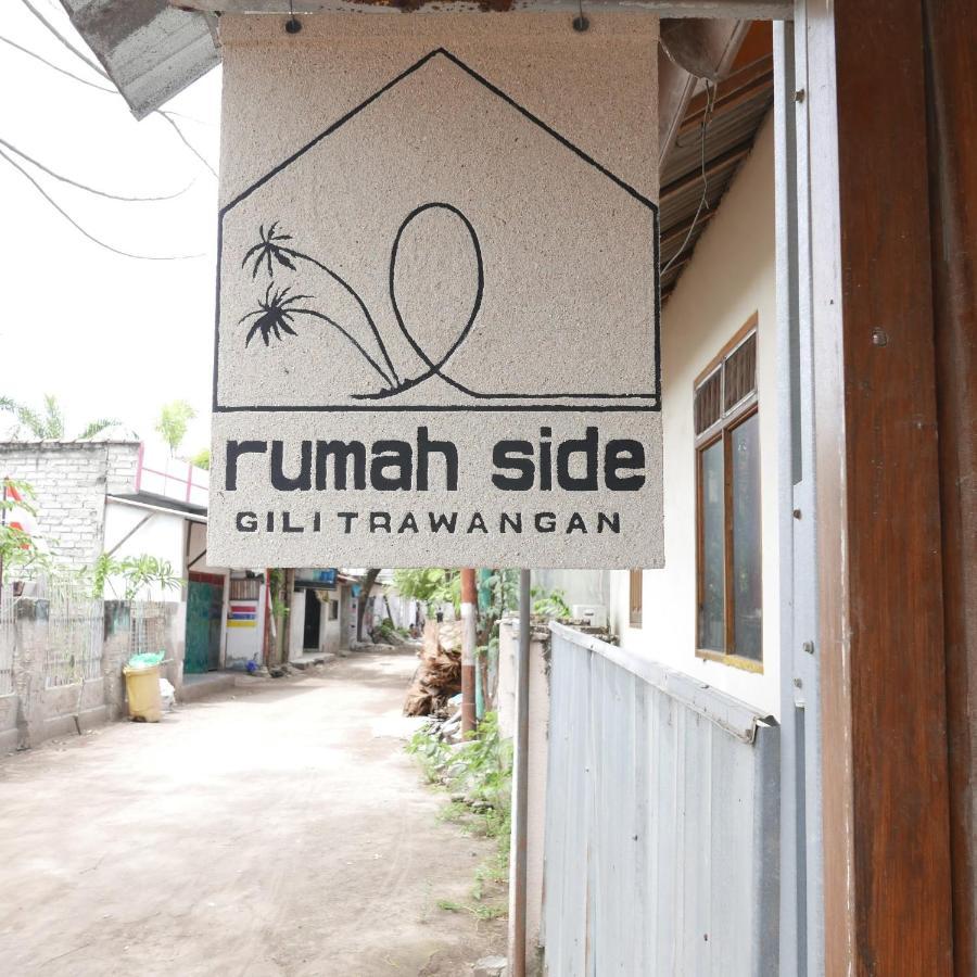 Rumah Side Apartamento Gili Trawangan Exterior foto